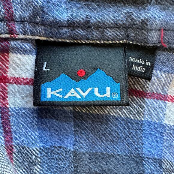 RipnDip Hades Plaid Flannel Shirt Shacket Blue LARGE Oversize Skater Unique - Picture 6 of 6